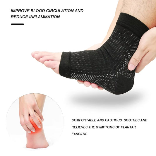 Chaussette de Compression pour Cheville – Soulagement Douleur & Soutien Articulaire